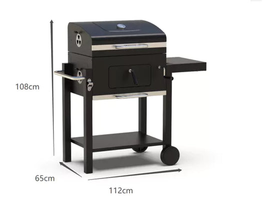 BBQ Naterial Centaurus Beta II Con Carrello 1 Griglia 61X46