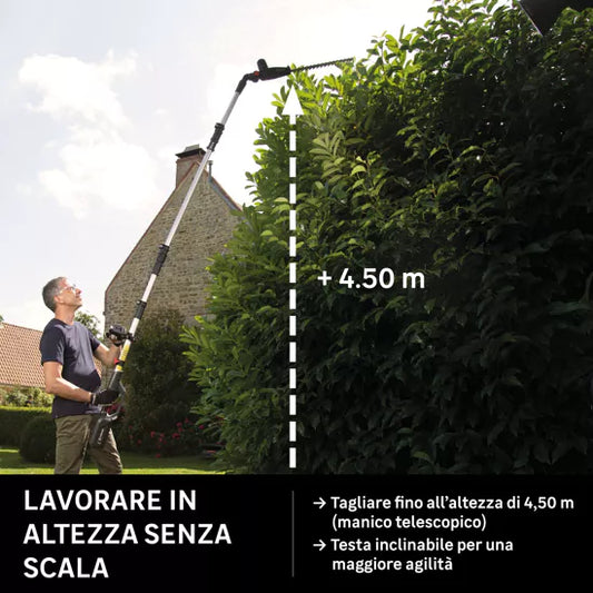 Decespugliatore Multifunzione Sterwins Kit UP40 4 In 1 Con Batteria e Caricabatteria