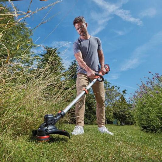 Tagliabordi a Aatteria 36V Taglio 33Cm Manico Allungabile