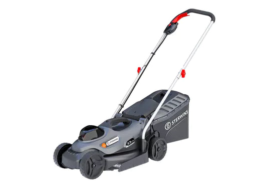 Kit Rasaerba a Batteria Sterwins 33cm e Tagliabordi Completo di Batteria e Carica Batteria